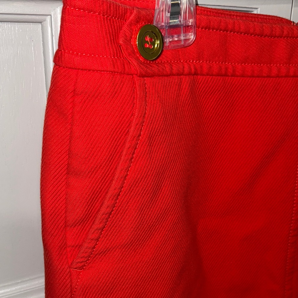 Orange Talbots Women's Pencil Skirt Size 10 - Picture 4 of 10